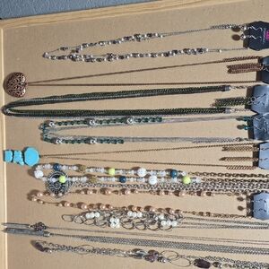 Elegant Multi-Color Necklace Set